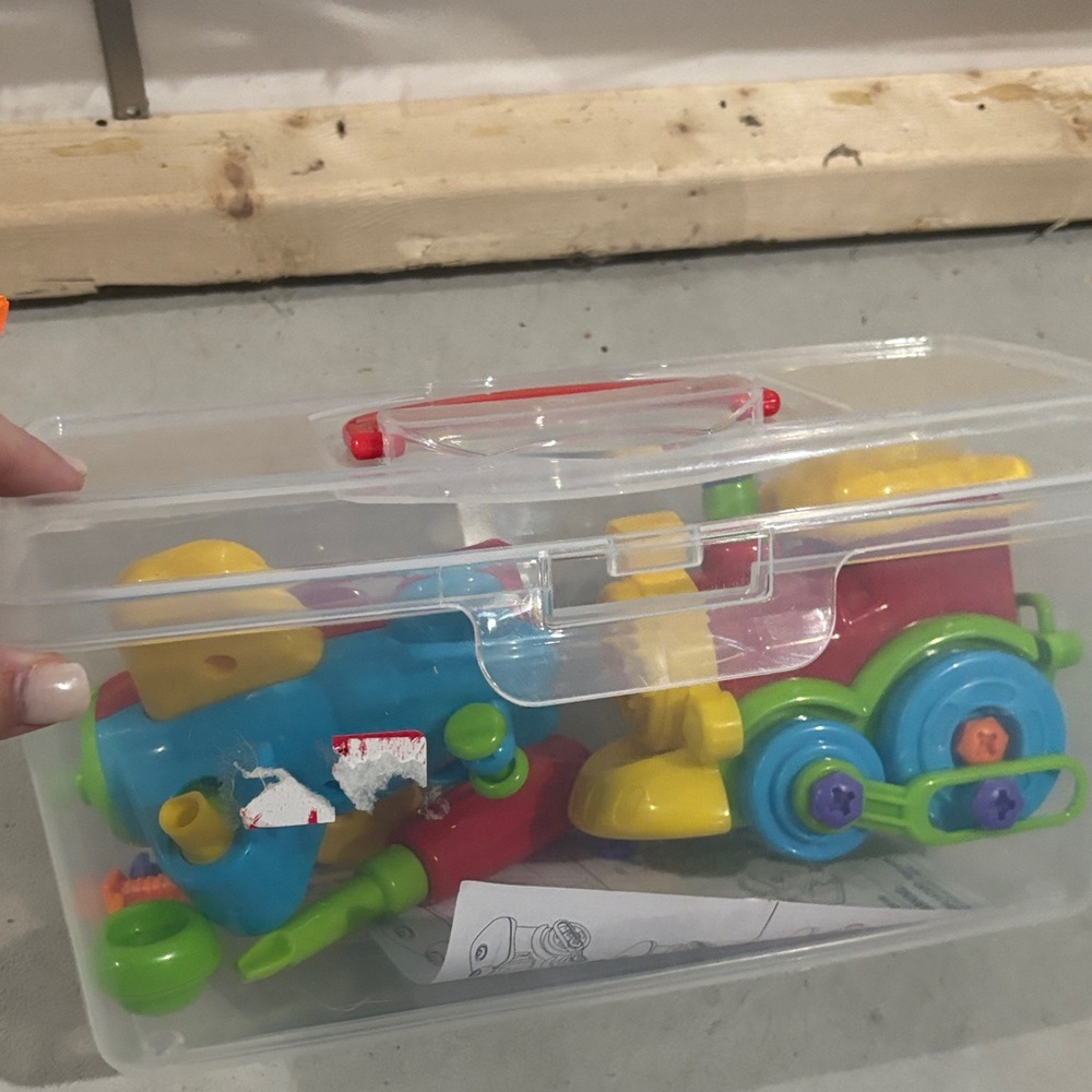 Toy Buildable Train & Plane